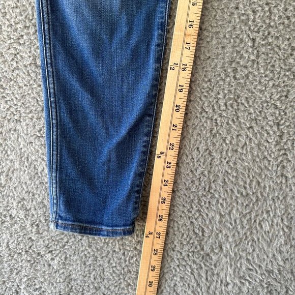 Madewell Jeans Women's 32 Blue 10" High Rise Roadtripper Tapered Breathable - Picture 7 of 16